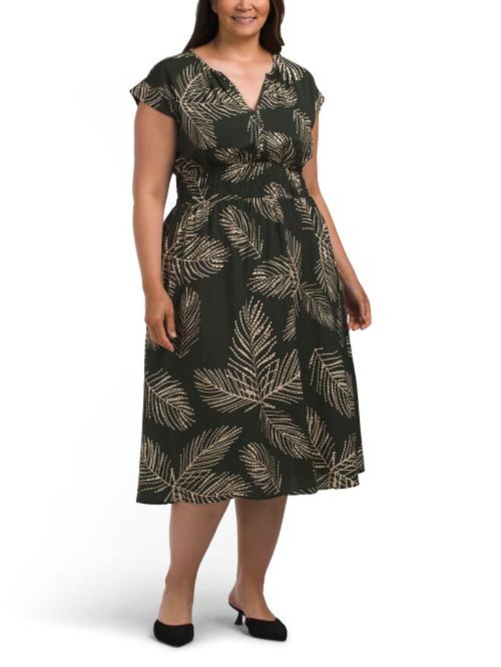 ESTELLE Plus Palmer Dress
